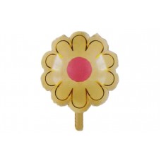 Воздушный шар цветок желтый (45см) 5-89727