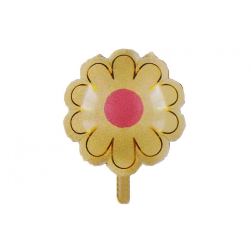 Воздушный шар цветок желтый (45см) 5-89727