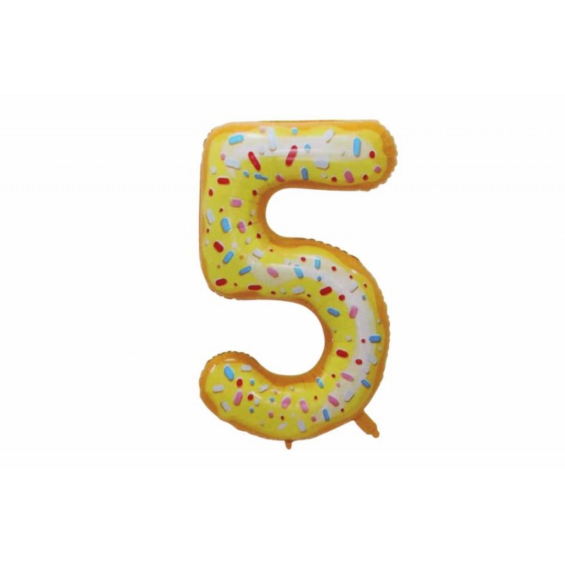 Воздушный шар в форме цифры 