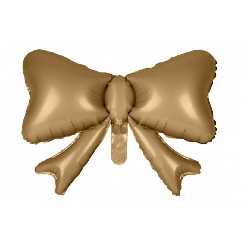 Воздушный шар бант коричневый (43см) 5-89789
