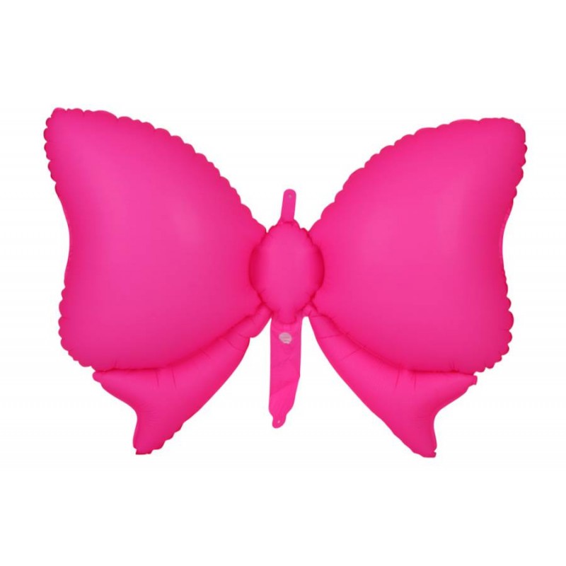 Воздушный шар бант малиновый (73,5*49см) 5-90174