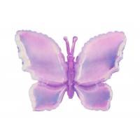Воздушный шар бабочка фиолетовый (56*48см) 5-89666