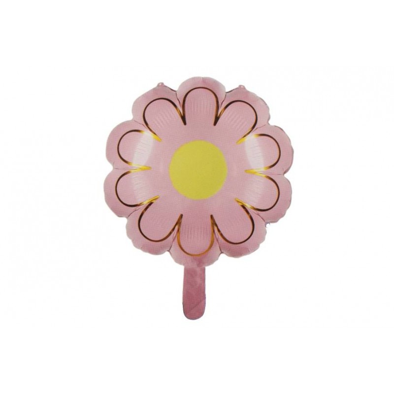 Воздушный шар цветок розовый (45см) 5-89758