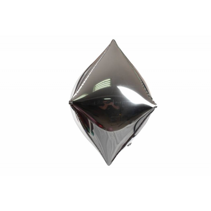 Воздушный шар в виде ромба (серебро)