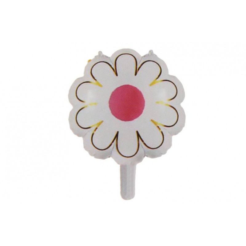 Воздушный шар цветок белый (45см) 5-89734