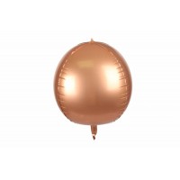 Воздушный шар матовый овальный (оранжевый)