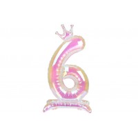 Воздушный шар в форме цифры 