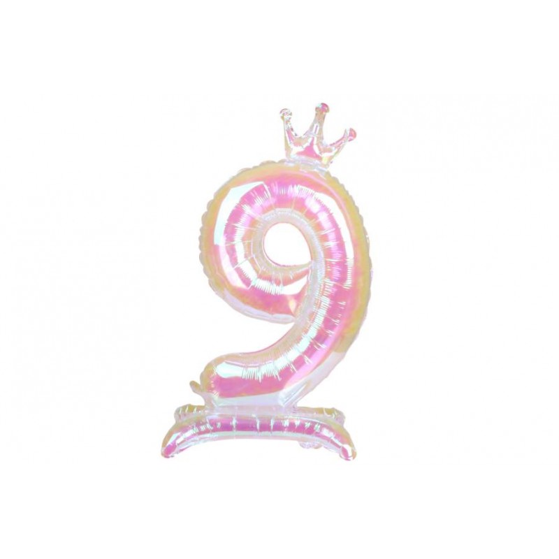 Воздушный шар в форме цифры 