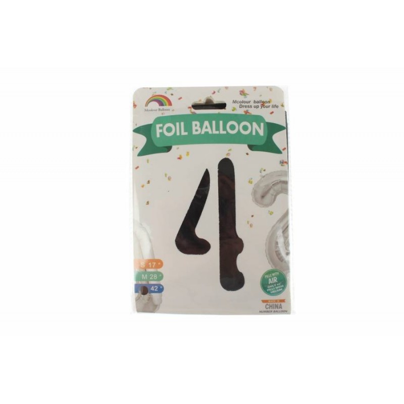 Воздушный шар цифра 