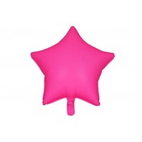 Воздушный шар звезда малиновый (57*49см) 5-89994