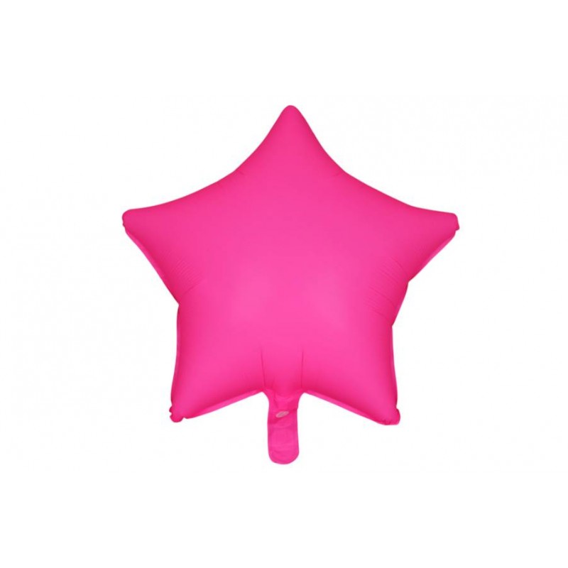 Воздушный шар звезда малиновый (57*49см) 5-89994