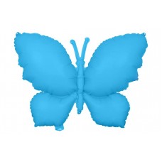 Воздушный шар бабочка синий (65*48см) 5-90129