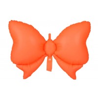 Воздушный шар бант оранжевый (73,5*49см) 5-90150