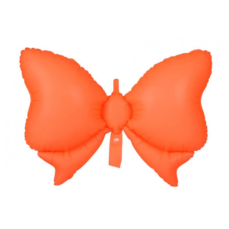 Воздушный шар бант оранжевый (73,5*49см) 5-90150