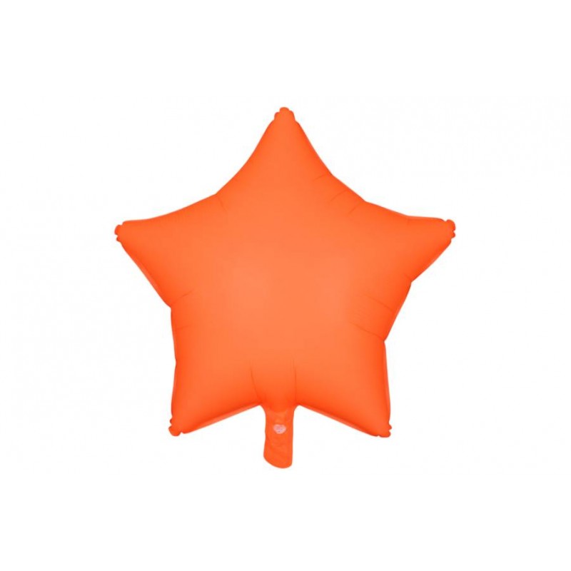 Воздушный шар звезда оранжевый (57*49см) 5-89987