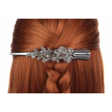 Боковой зажим для волос металлический 1-172485