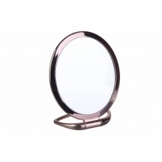 Зеркало настольное хромированое(19602)  розовое 1-182132